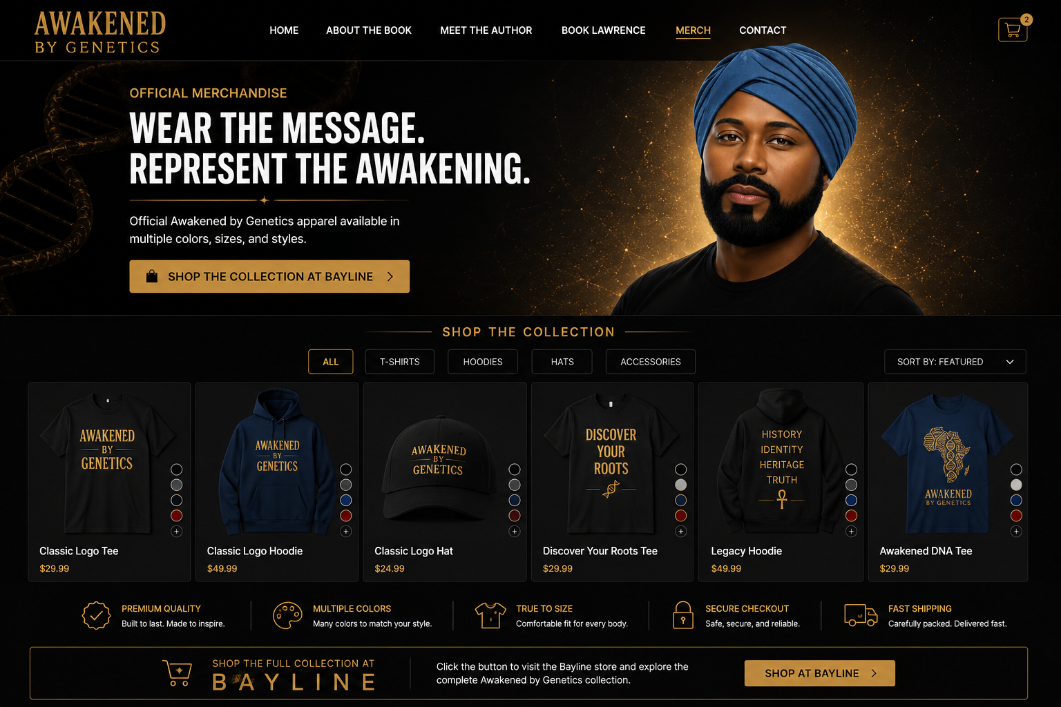 Awakened by Genetics official merchandise